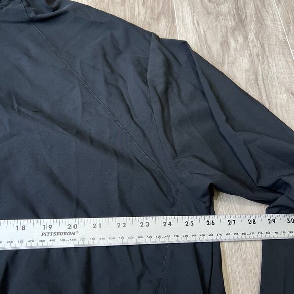 Reebok ID Train Woven Women Black Quarter ZIP Jacket Size 2XL - Picture 3 of 10